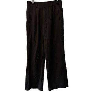 Everlane Women's Wide Leg Trousers – Black, Size 8